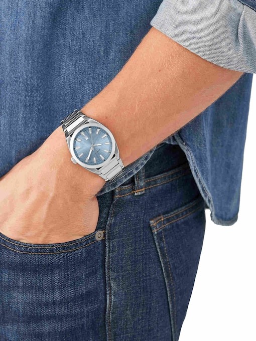 Fossil Everett Silver Watch FS5986