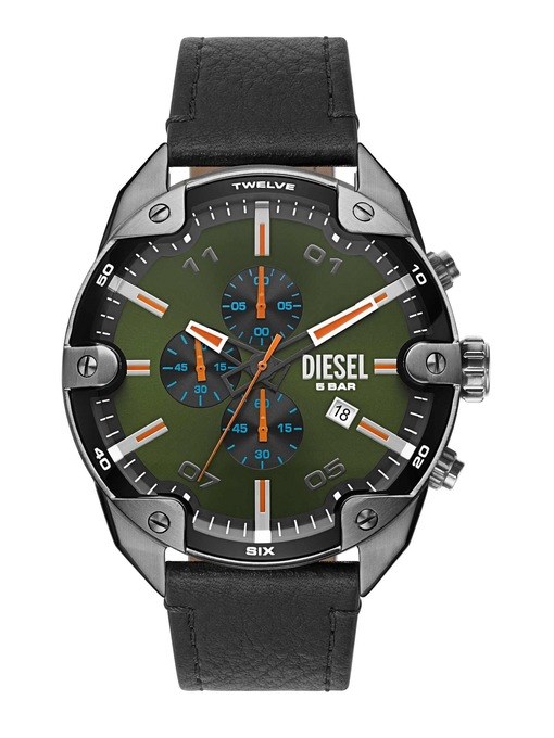 Diesel Spiked Black Watch DZ4626