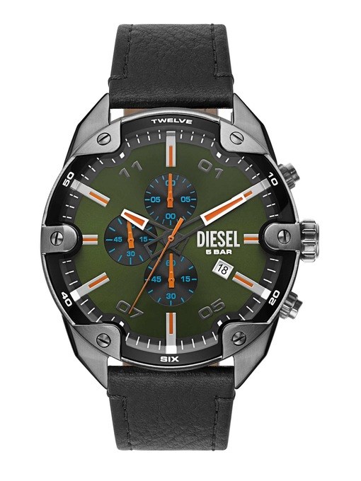 Diesel Spiked Two Tone Watch DZ4627