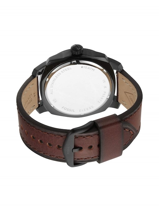 Fossil Machine Brown Watch FS5972