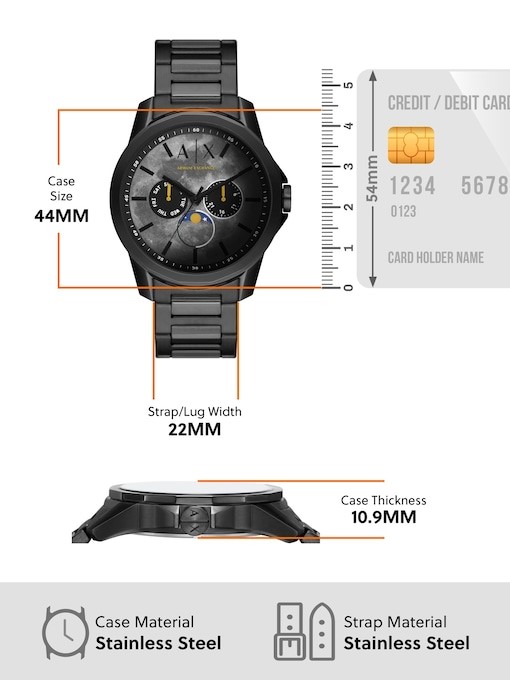 Armani Exchange Black Watch AX1738