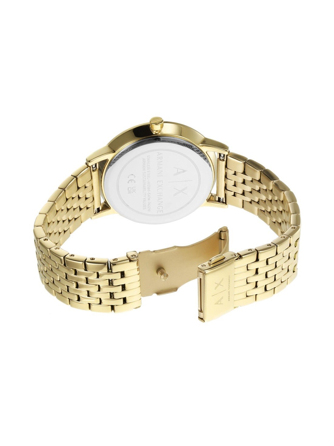 Armani Exchange Gold Watch AX5586