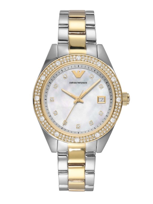 Emporio Armani White Watch AR70014