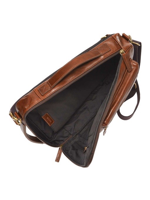 Fossil Buckner Brown Laptop Bags MBG9598222