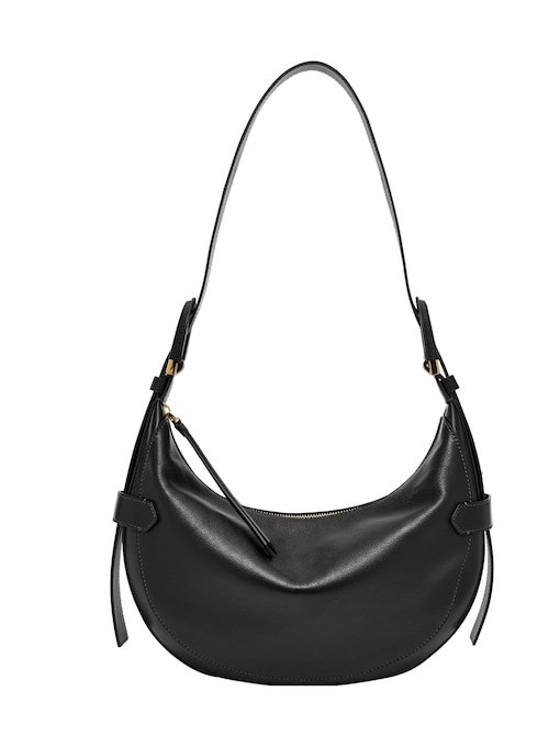 Fossil Harwell Black Hobo Bag ZB1847001