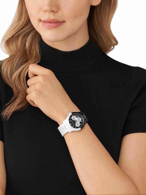 Michael Kors Runway Two Tone Watch MK7330