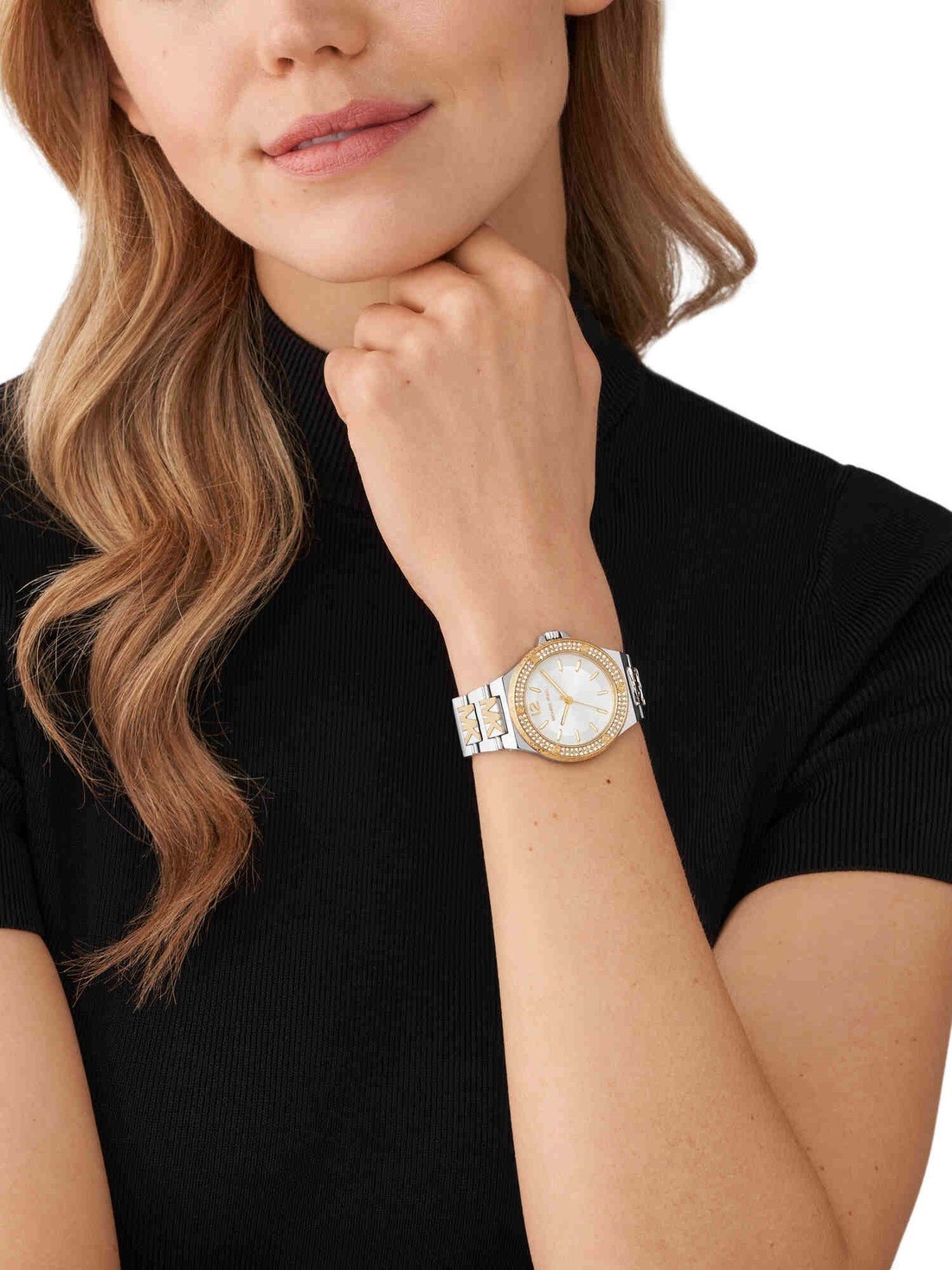 MICHAEL KORS NEW ZEALAND  MK3979 Michael Kors Lauryn ThreeHand TwoTone  Stainless Steel Watch RRP 50900  Michael Kors Watches NZ Sale  Michael  Kors Smart Watches NZ Mk Watches Afterpay