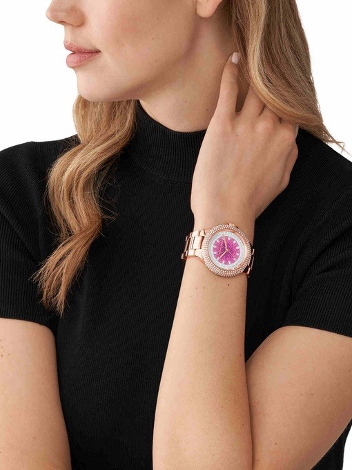 Michael Kors Camille Rose Gold Watch MK7340