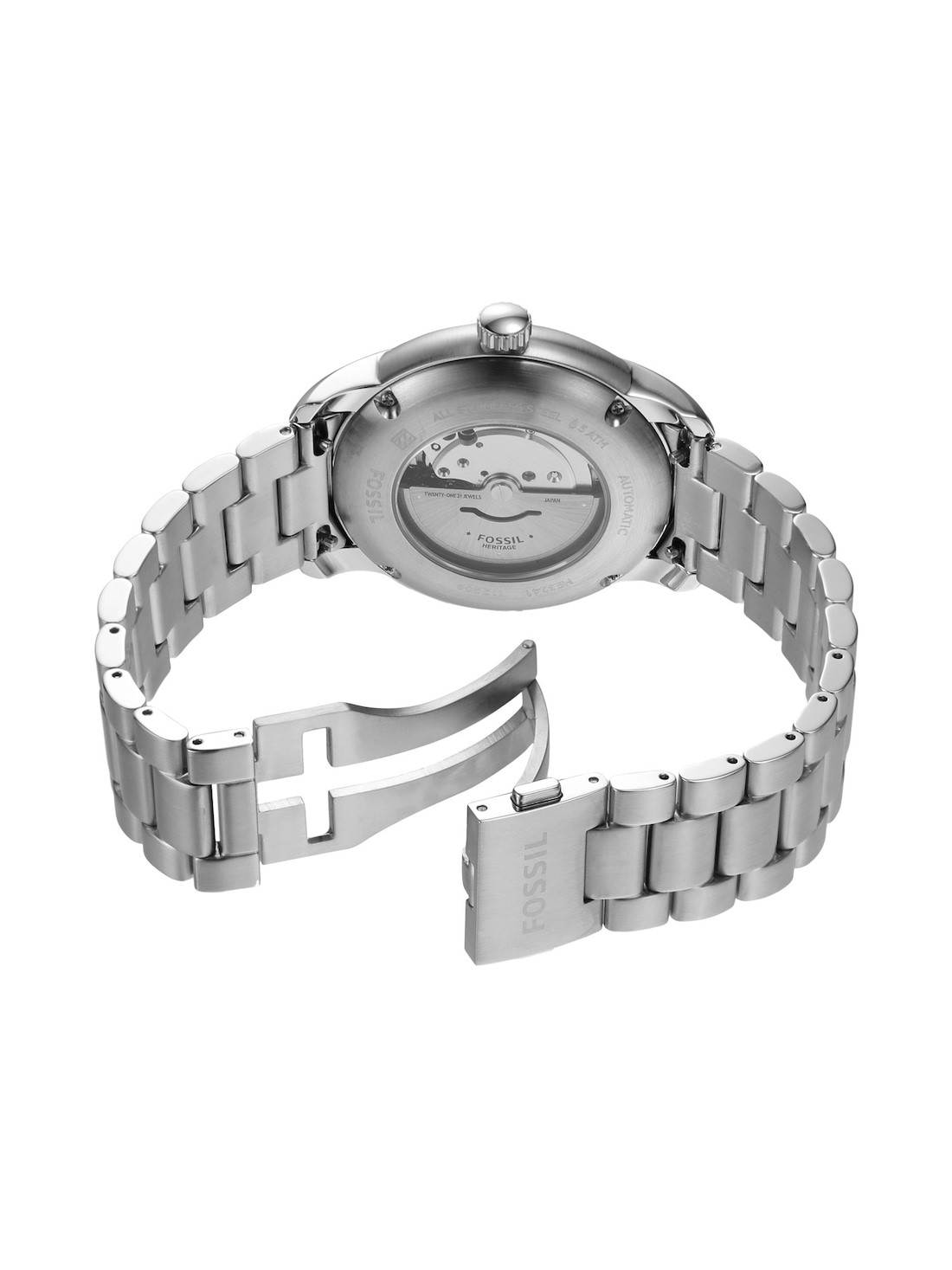 Fossil Heritage Silver Watch ME3241