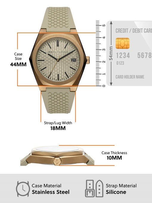 Armani Exchange Brown Watch AX2813