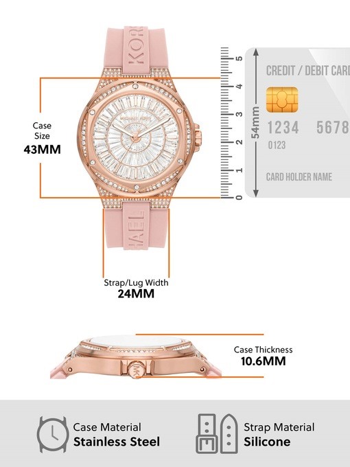 Michael Kors Lennox Pink Watch MK7334