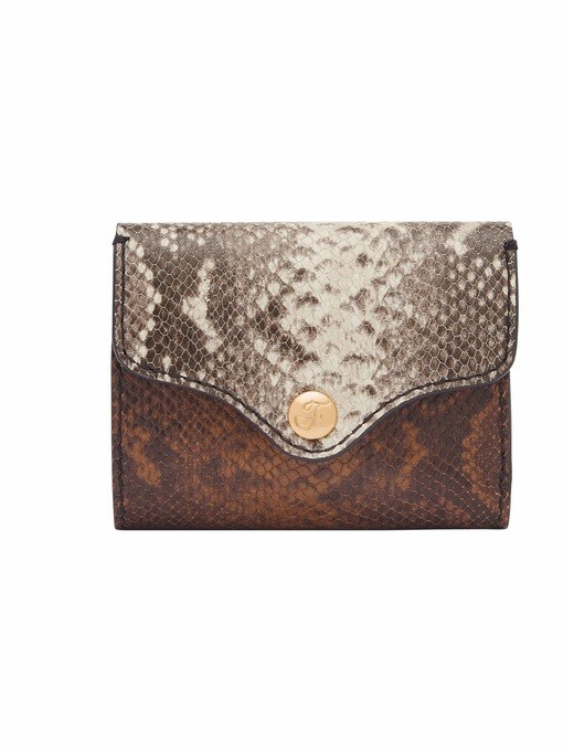 Fossil Heritage Brown Card Case SL8282874