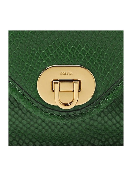 Fossil Heritage Green Crossbody Bag ZB1874310