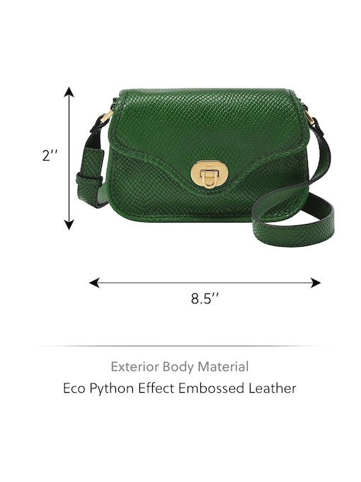 Fossil Heritage Green Crossbody Bag ZB1874310