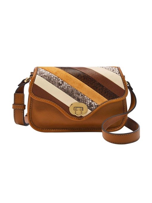 Fossil Heritage Brown Crossbody Bag ZB1873888