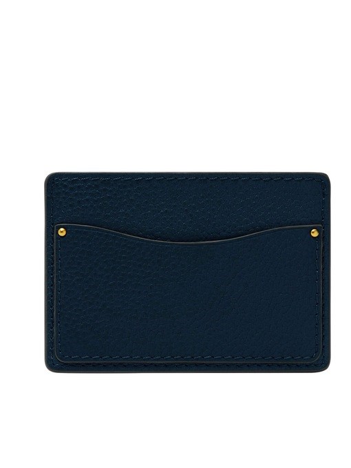 Fossil Anderson Navy Blue Card Case ML4575406