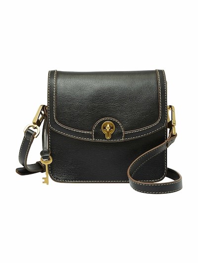 Fossil Ainsley Black Crossbody Bag SHB3070001