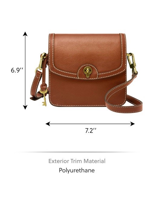 Fossil Ainsley Brown Crossbody Bag SHB3070210