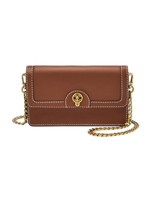 Fossil Ainsley Brown Crossbody Bag SHB3152210