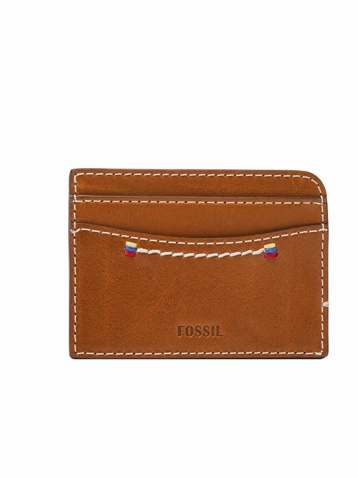 Fossil Tremont Brown Card Case ML4570222