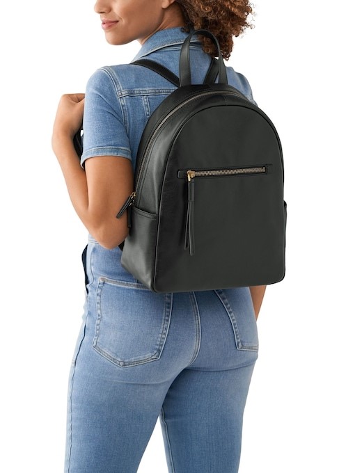 Fossil Megan Black Backpack SHB3087001