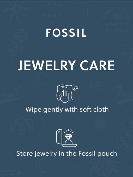 Fossil Drew Gold Pendant JF04360710