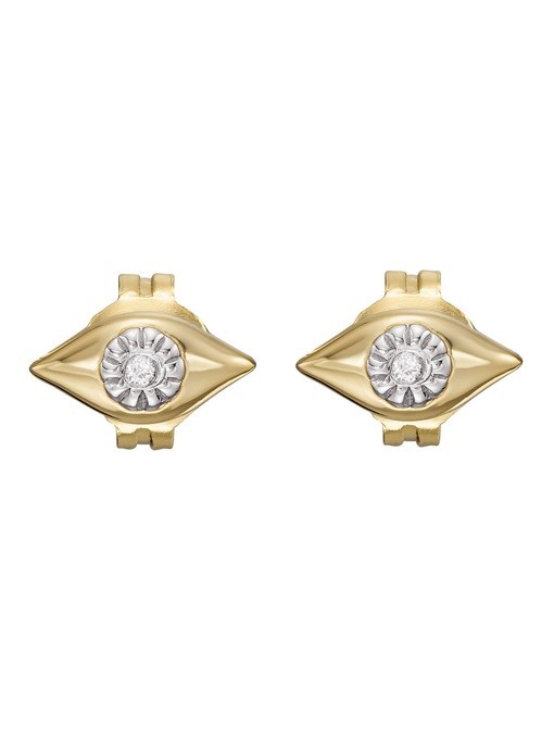 Fossil Sterling Gold Earring JFS00613710