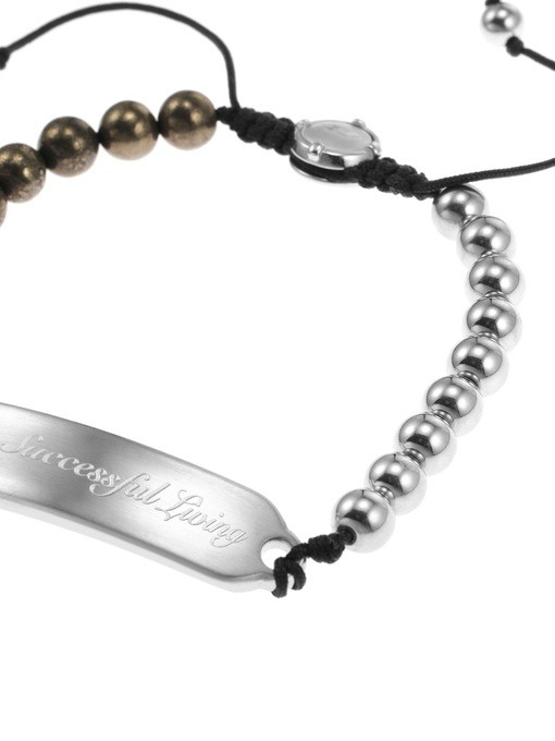 Diesel Beads Silver Bracelet DX1403931