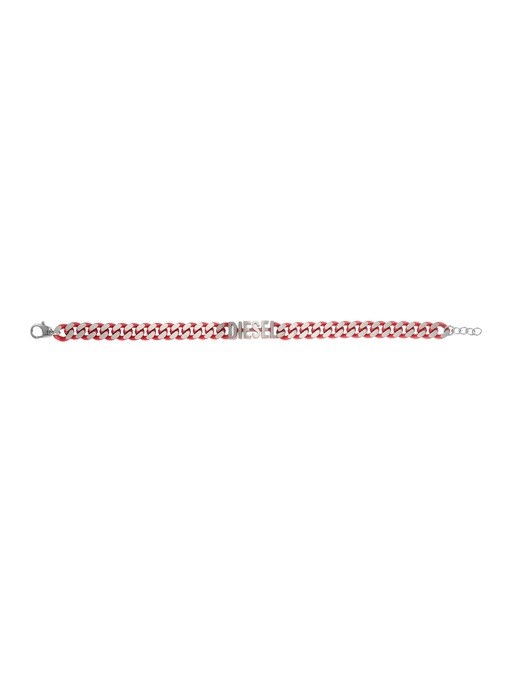 Diesel Steel Red Bracelet DX1415040