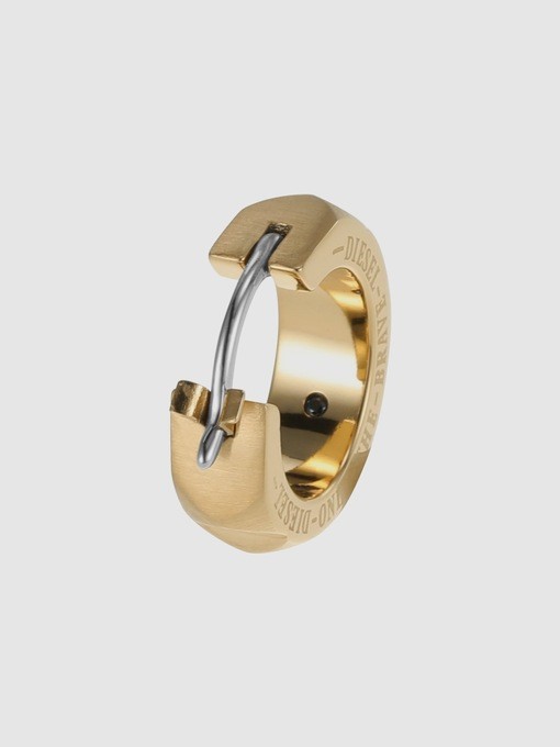 Diesel Steel Gold Earring DX1417710