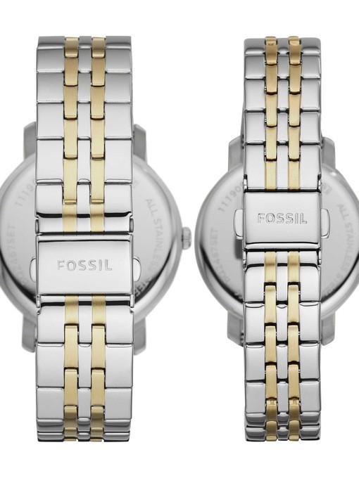 Fossil Lux Luther Two Tone Watch Set BQ2467SET