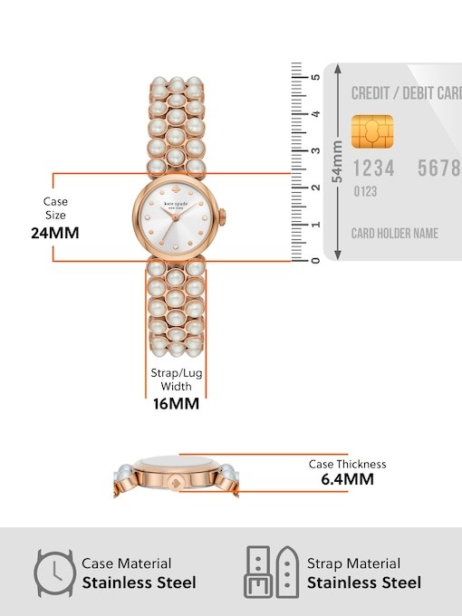 Kate Spade Monroe Rose Gold Watch KSW1784