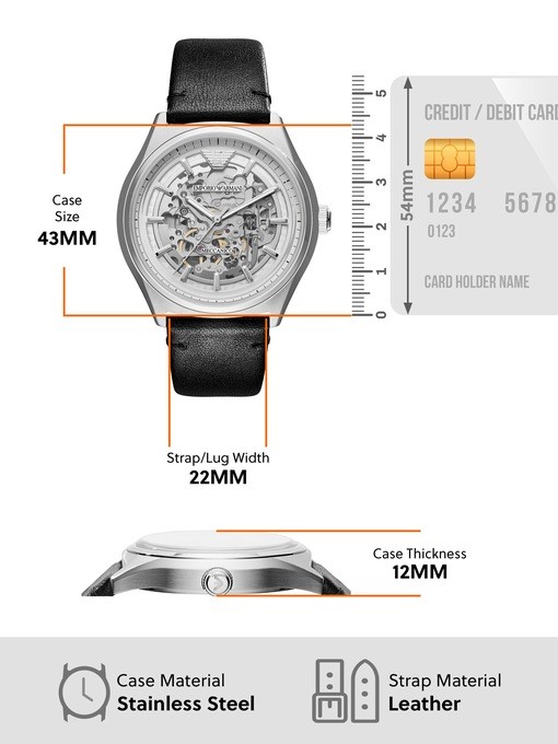 Emporio Armani Black Watch AR60003