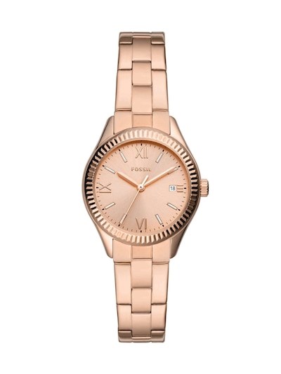 Fossil Rye Rose Gold Watch BQ3639