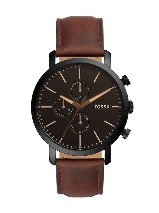 Fossil Luther Silver Watch BQ2328