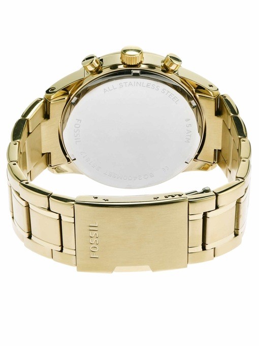 Fossil Modern Courier Gold Watch Set BQ2400SET