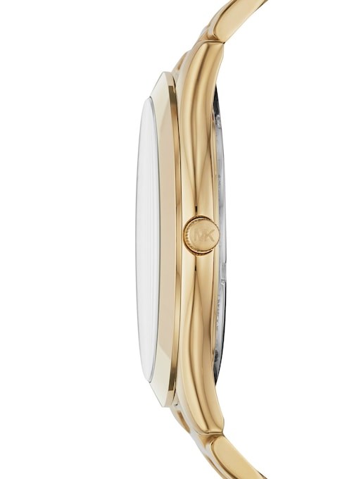 Michael Kors Slim Runway Gold Watch MK8621