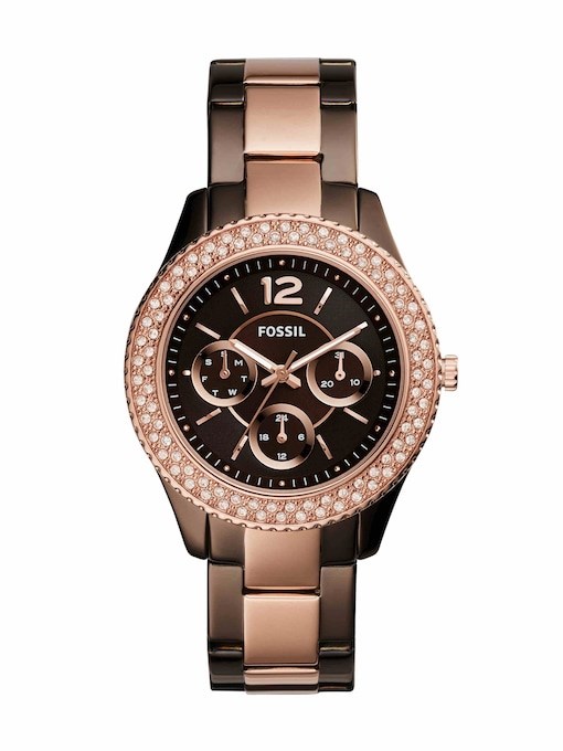 Fossil Stella Two Tone Watch ES4079 Fossil Stella Two Tone Watch ES4079