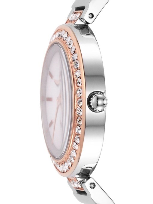 Fossil Karli Two Tone Watch BQ3337