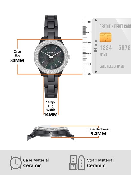Michael Kors Liliane Black Watch MK4650