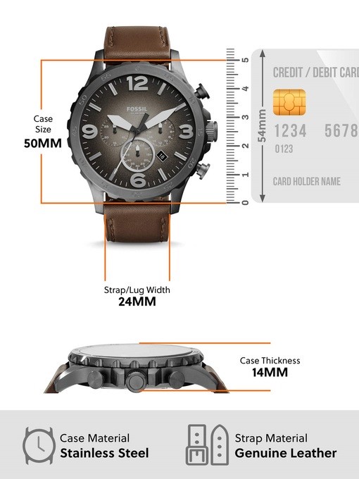 Fossil Nate Brown Watch JR1424