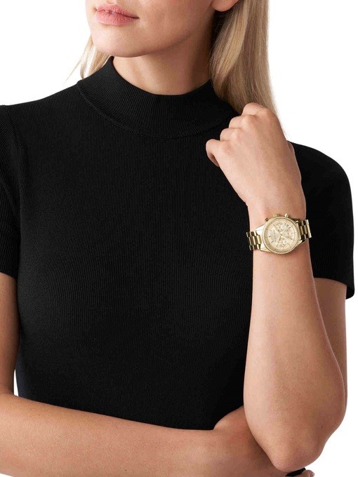 Michael Kors Ritz Gold Watch MK6356