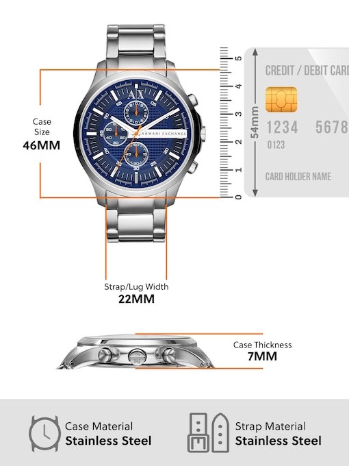 Armani Exchange Silver Watch AX2155
