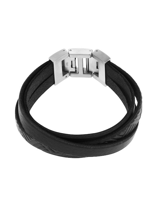 Fossil Jewelry Black Bracelet JF04343040