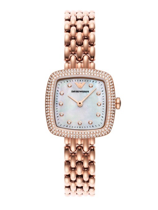 Emporio Armani Pink Watch AR80069SET
