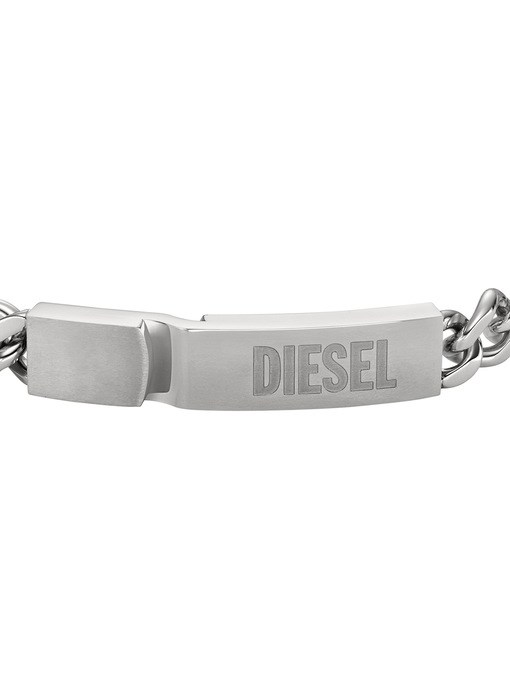 Diesel Stacked Silver Bracelet DX0966040