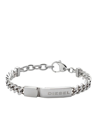 Diesel Stacked Silver Bracelet DX0966040