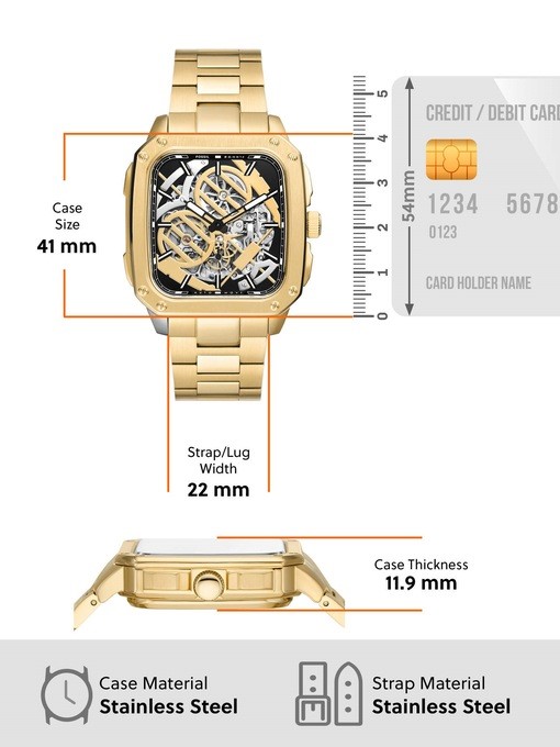 Fossil Star Wars C-3Po Gold Watch LE1170SET