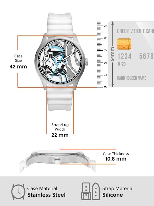 Fossil Star Wars White Watch SE1108