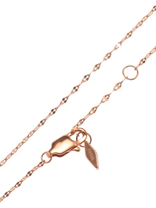 Fossil Jewelry Rose Gold Pendant JF04429791